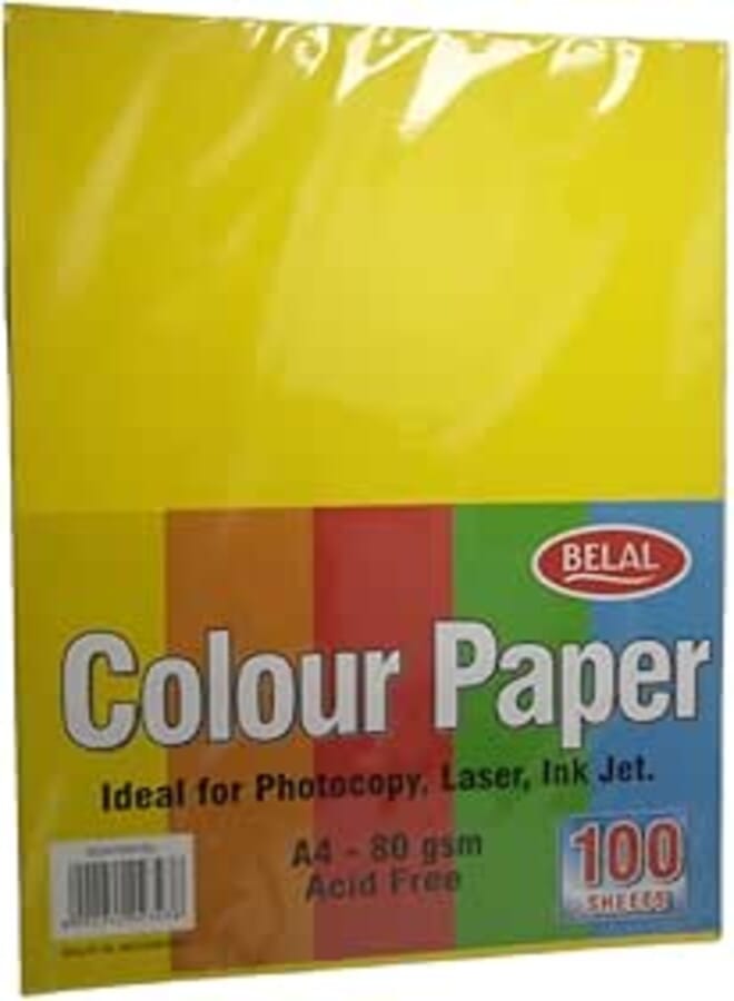 Belal Sch155-a4 rosemary 100 yellow photography paper 80g